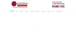 Desktop Screenshot of genesispropainting.com